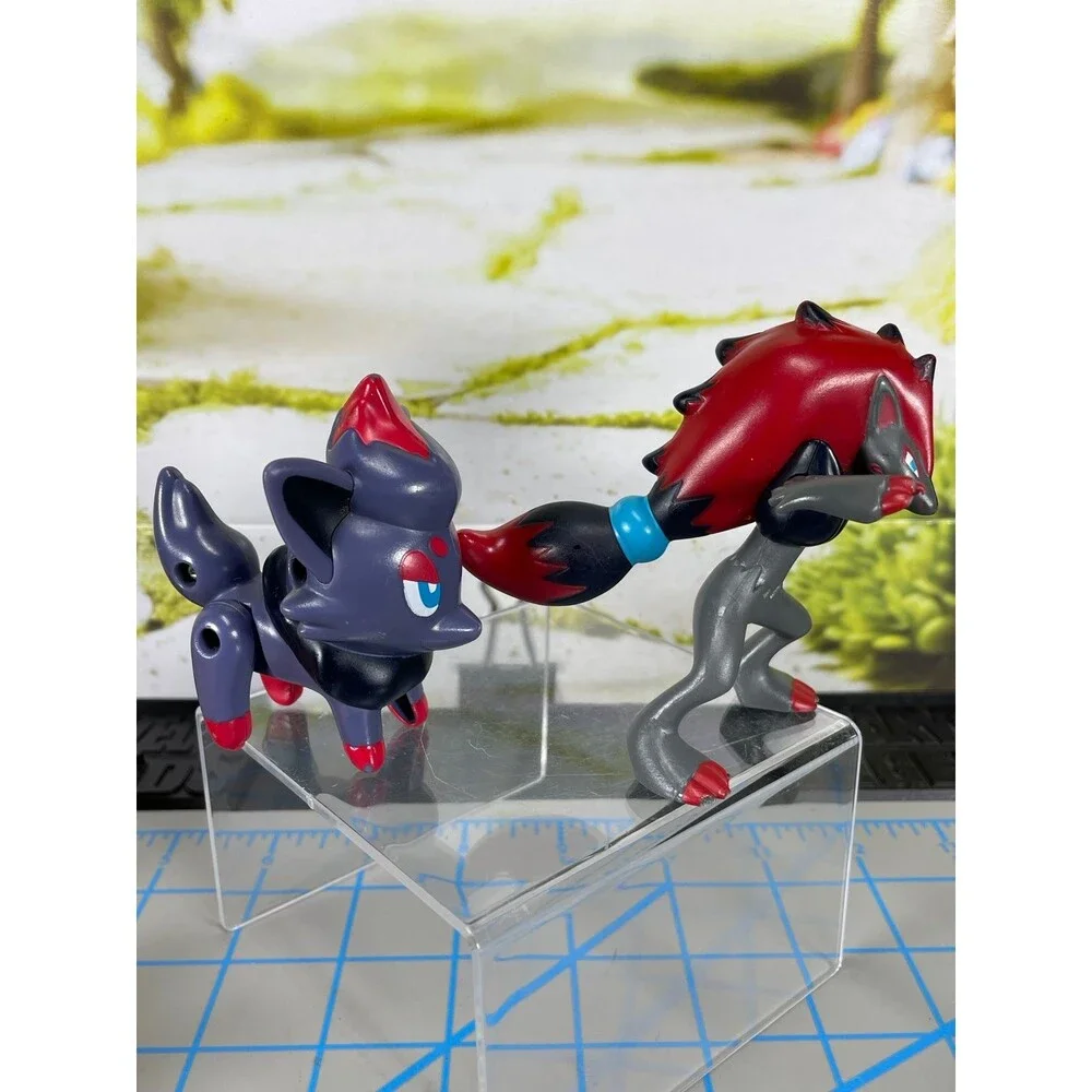 Pokemon Nintendo McDonald's Lot Zorua and Zoroark Figure Figurine 2011